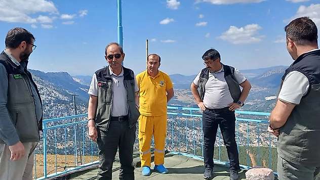 Konya'da ekipler yangınlara karşı teyakkuza geçti