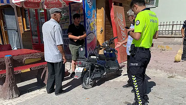 Konya'da elektrikli bisiklet devrildi: 1 yaralı