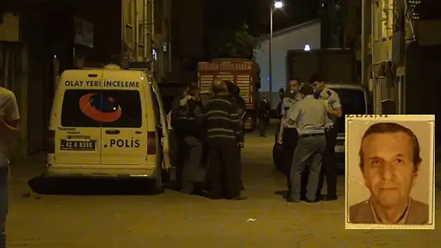 Konya'da emekli polis memuru evinin merdivenlerinde ölü bulundu
