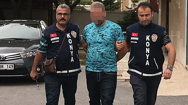 Konya'da eşini 20 yerinden bıçaklayarak katleden koca tutuklandı!