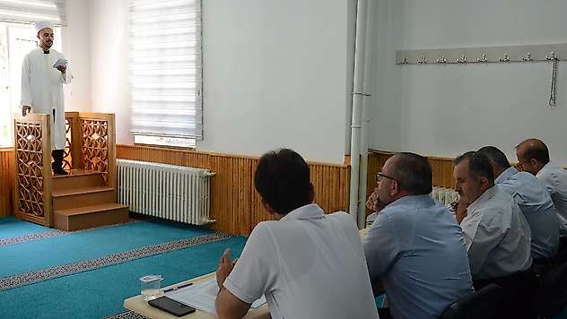 Konya'da Etkili Hutbe Sunumu Yarışması'nın il finali yapıldı