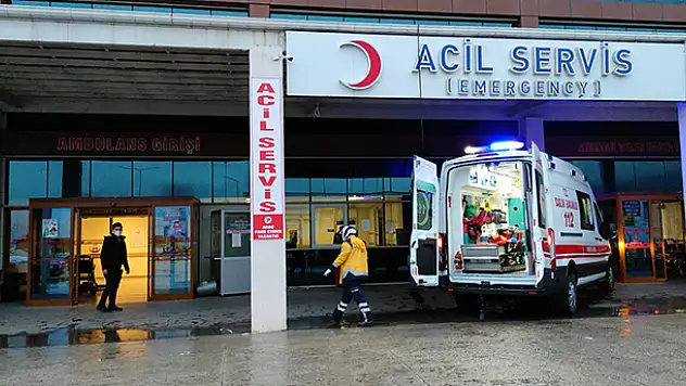 Konya'da evinin çatısından düşen kişi yaralandı