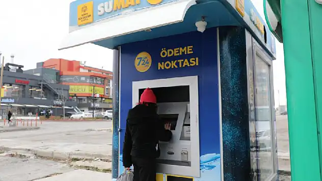 Konya'da fatura ödeme cihazı 'SUMAT' büyük kolaylık sağlıyor
