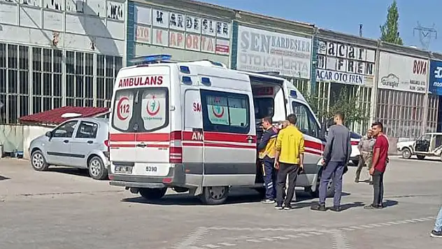 Konya'da feci iş kazası! 1 yaralı 