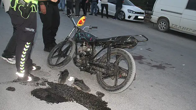Konya'da feci kaza! Dur ihtarına uymayan 16 yaşındaki sürücü yaralandı