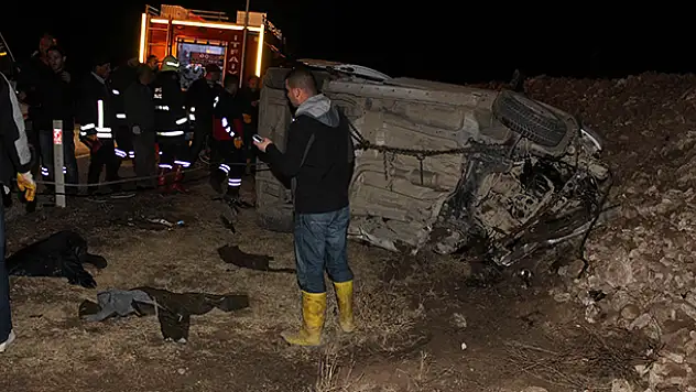 Konya'da feci kaza: 3 ölü, 2 yaralı