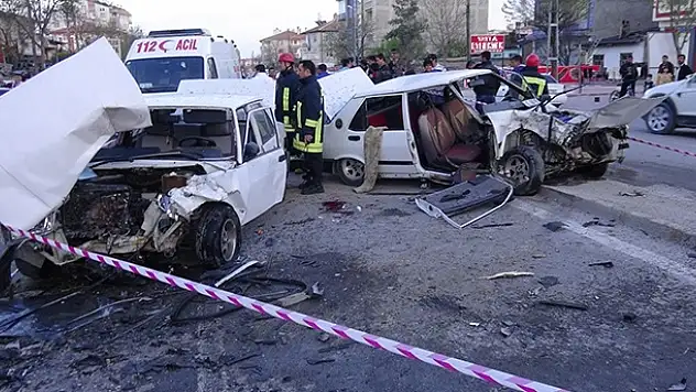 Konya'da feci kaza: 4 yaralı