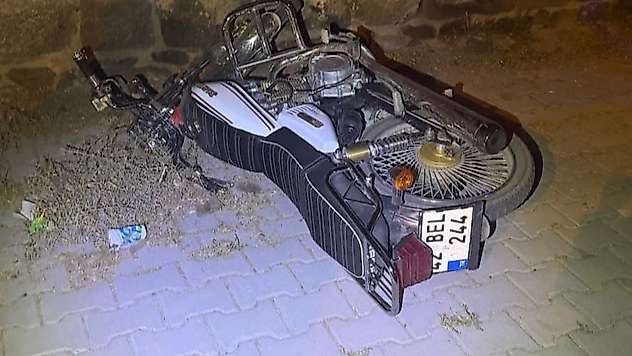 Konya'da feci kaza! Motosiklet ile otomobil çarpıştı