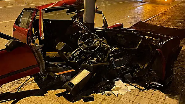 Konya'da feci trafik kazası: 1 yaralı
