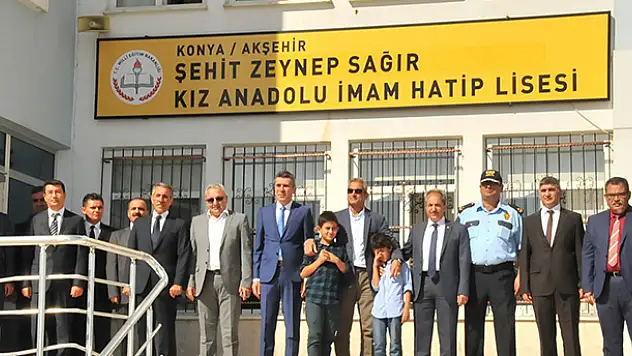 Konya'da FETÖ'nün okuluna şehidin adı verildi