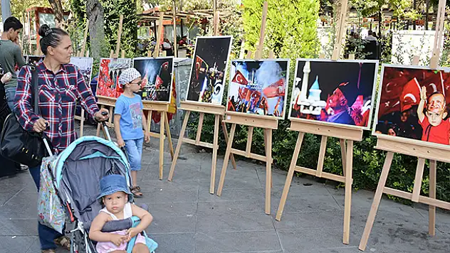 Konya'da fotoğraflarla milli irade nöbetleri