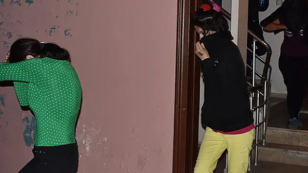 Konya'da fuhuş operasyonu: 10 gözaltı