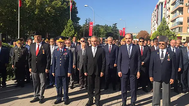 Konya'da Gaziler Günü kutlaması