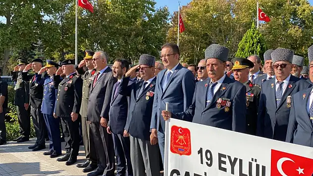 Konya'da Gaziler Günü töreni düzenlendi