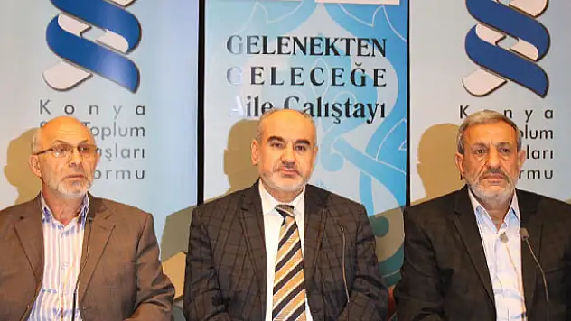 Konya'da 'Gelenekten Geleceğe Aile Çalıştayı' sona erdi