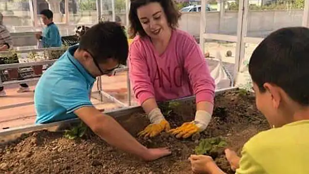 Konya'da gıda atıkları kompost oluyor