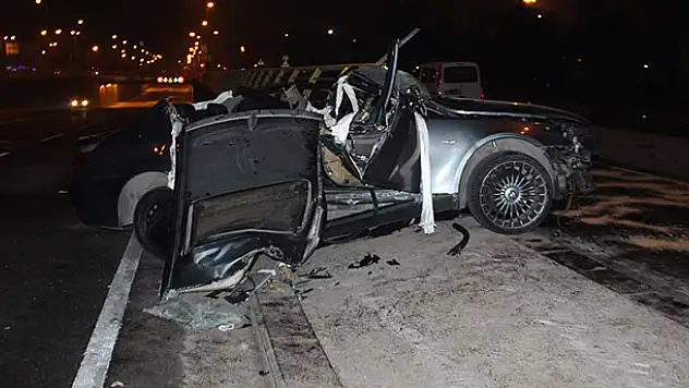 Konya'da gizli buzlanma kaza getirdi 2 ölü, 1 yaralı