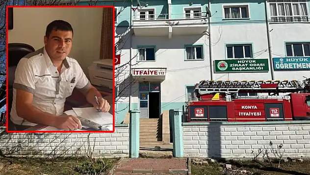 Konya'da görev başında kalp krizi geçiren itfaiye görevlisi hayatını kaybetti
