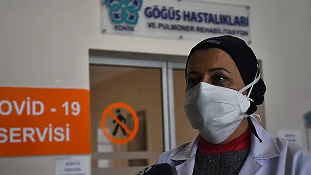 Konya'da görev yapan doktor: 'Hastalarımızın nefes alamaması bizi çok etkiliyor'