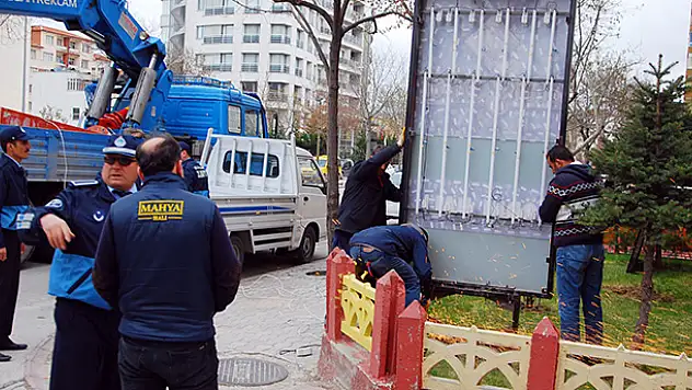 Konya'da görsel kirlilik önleniyor