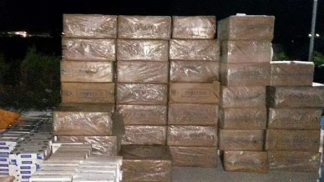 Konya'da gümrük kaçağı 140 bin paket sigara ele geçirildi