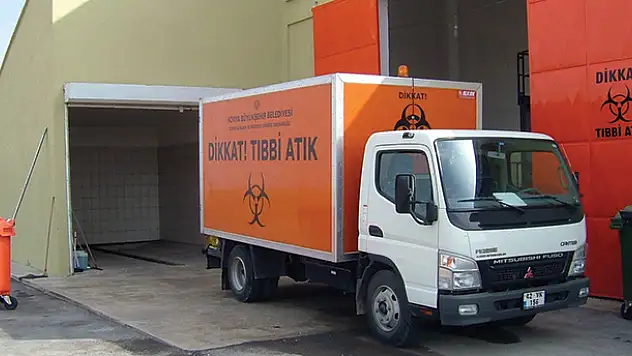 Konya'da günlük 6 ton tıbbı atık bertaraf ediliyor