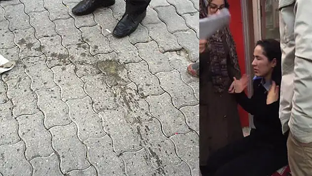 Konya'da güvenlik görevlisi kadının yüzüne kimyasal döken saldırgan yakalandı