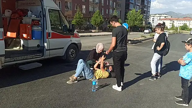 Konya'da hafif ticari aracın çarptığı yaya yaralandı

