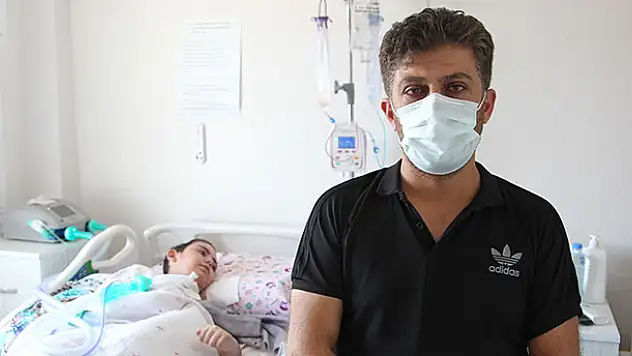 Konya'da hasta çocuğu için işini bırakan baba, yardım bekliyor