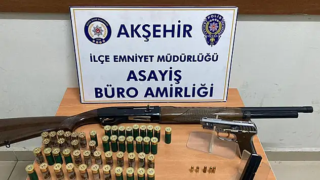 Konya'da havaya ateş eden şahıs gözaltına alındı

