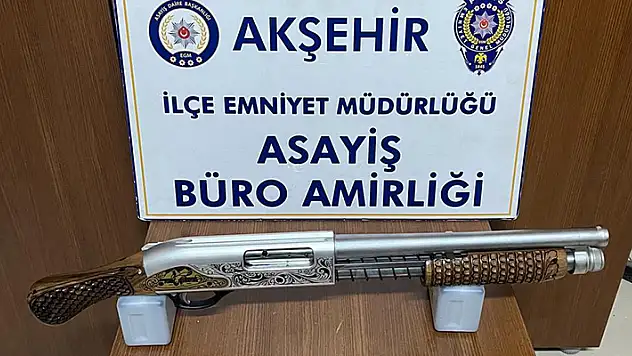 Konya'da havaya rastgele ateş eden zanlı yakalandı
