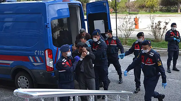 Konya'da hayvan hırsızları adliyeye sevk edildi