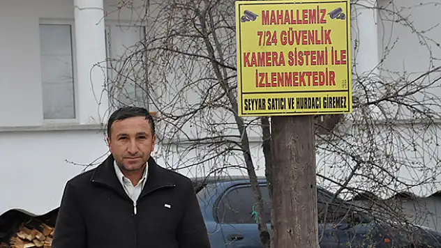 Konya'da hayvan hırsızlığına kameralı yöntem