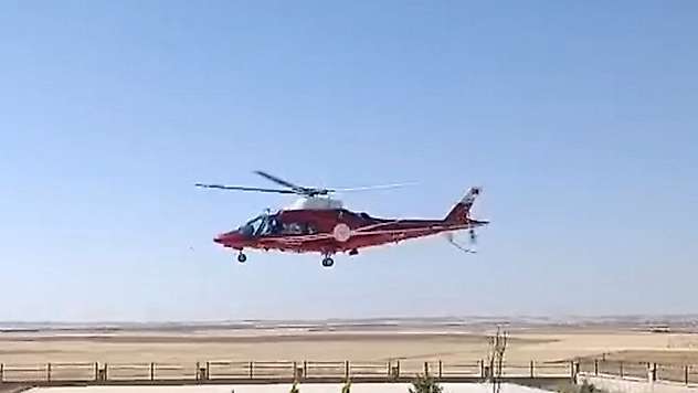 Konya'da helikopter, yenidoğan bebek için havalandı!