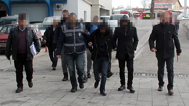Konya'da hırsızlık! 6 kişi gözaltında