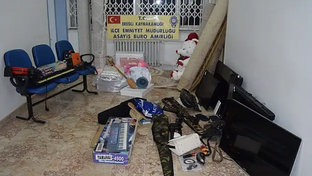 Konya'da hırsızlık şebekesine operasyon: 8 gözaltı