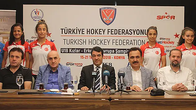 Konya'da hokey heyecanı