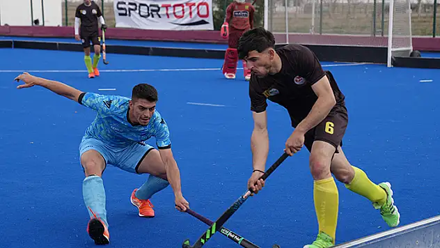 Konya'da hokey heyecanı yaşanıyor