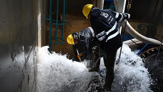 Konya'da içme suyu şebekesindeki büyük arıza giderildi