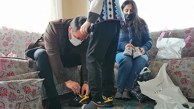 Konya'da ihtiyaç sahibi çocuklara yardımda bulunuldu