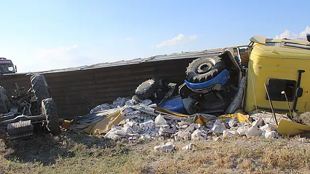 Konya'da iki ayrı trafik kazası: 1'i ağır 3 yaralı