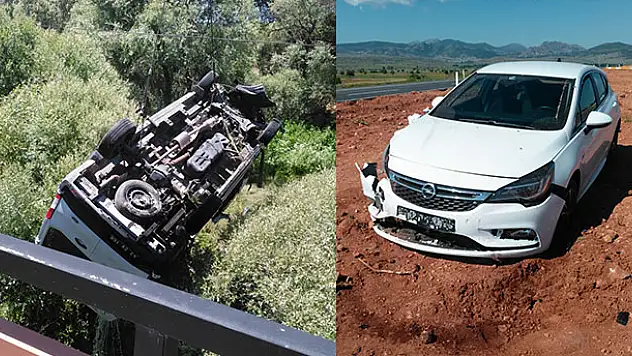 Konya'da iki ayrı trafik kazası: 6 yaralı