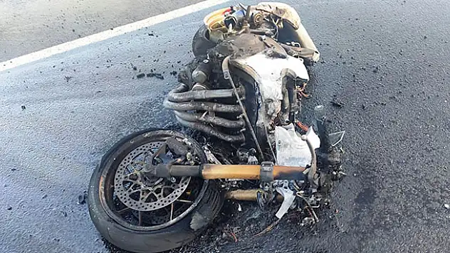 Konya'da iki motosikletin karıştığı kazada 1 kişi  öldü