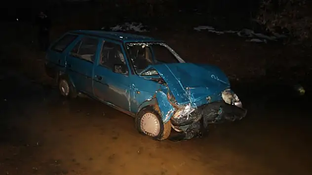 Konya'da iki otomobil çarpıştı: 2 yaralı