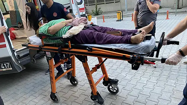 Konya'da iki otomobil çarpıştı: 2 yaralı
