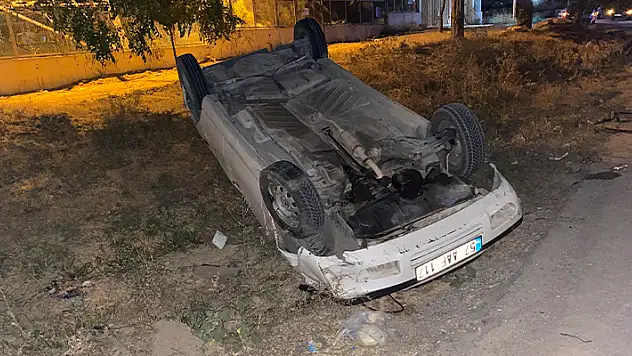 Konya'da iki otomobil çarpıştı: 3 yaralı

