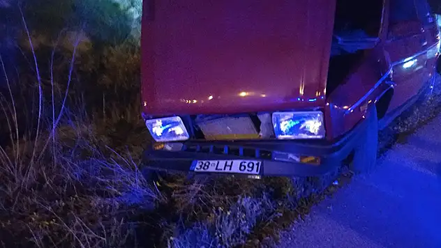 Konya'da iki otomobilin çarpışması sonucu 2 kişi yaralandı
