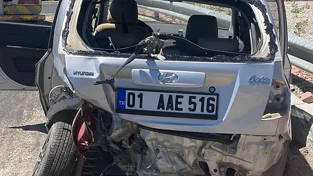 Konya'da iki otomobilin çarpışması sonucu 5 kişi yaralandı
