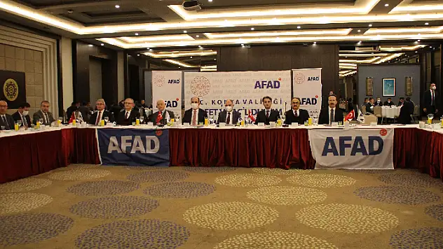 Konya'da İl Afet Risk Azaltma Planı tanıtıldı
