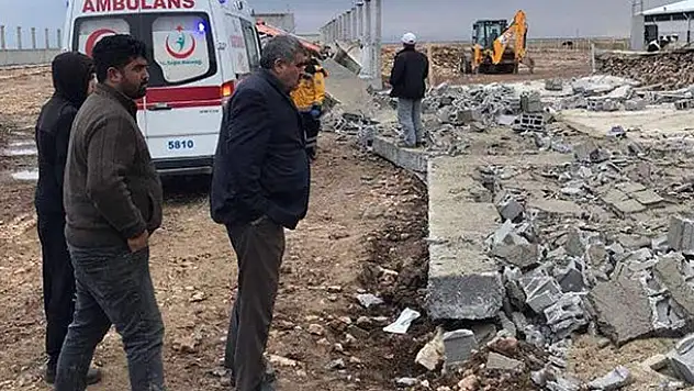 Konya'da inşaat duvarı çöktü: 2 ölü, 2 yaralı
